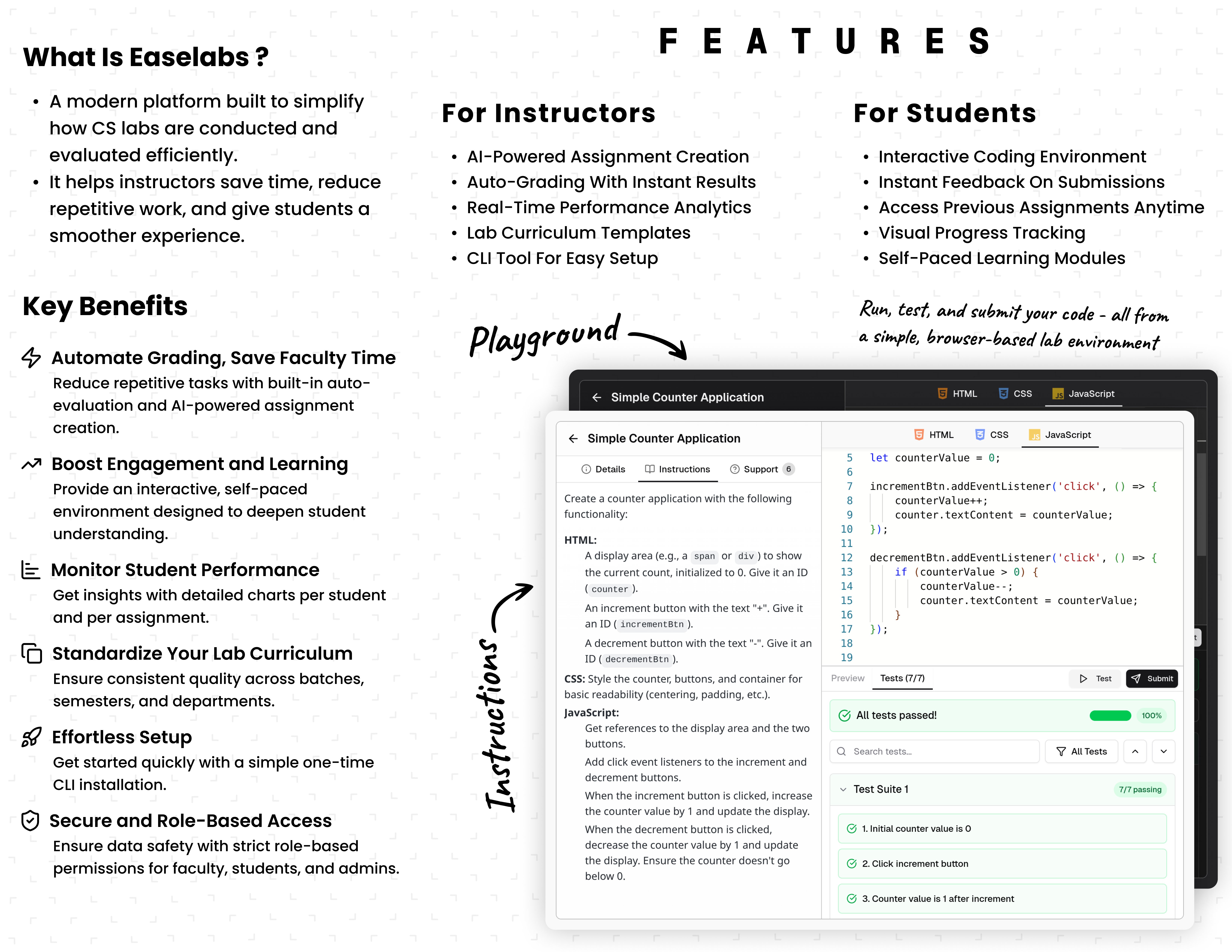 AI-Powered Platform for Learning to Code.